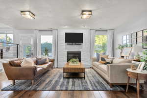 Family Room with Gas Fireplace