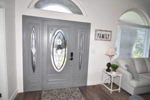 Front entry door