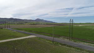 View of mountain feature featuring a rural view