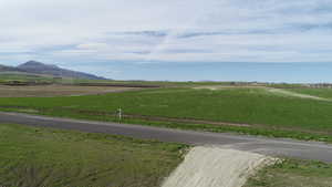 View of mountain feature with a rural view