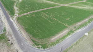 Bird's eye view with a rural view