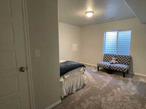 Basement Bedroom has small alcove or passage