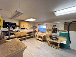 Basement Workshop