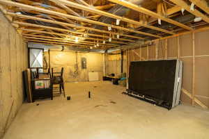 Unfinished basement