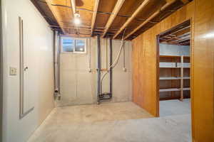 basement laundry and potential 2nd kitchen area!