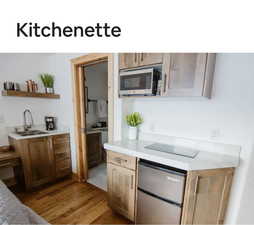 Possibility for kitchenette