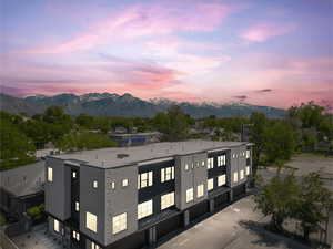 View of mountain background