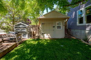 Matching Chicken Coop and storage or utility shed