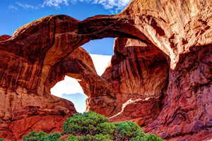 Double Arch in Arches National Park - 15 minutes away