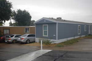 View of manufactured / mobile home