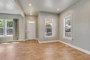 Dining area to the left as you step inside the front door.