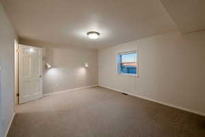 Bedroom suite with walk-in closet and bathroom