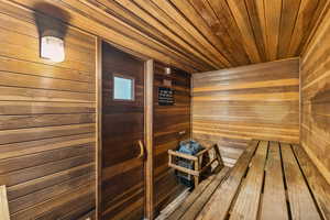 View of sauna / steam room