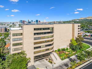 The Wilshire east side with view of Salt Lake City