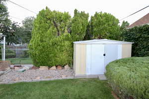 back yard shed