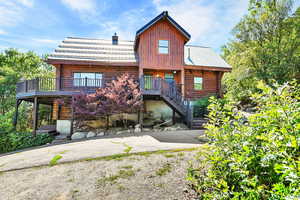 View of rear view of house