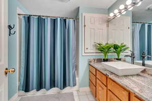 Bathroom in basement