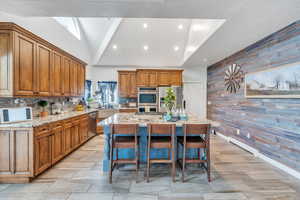 Beautiful kitchen with huge island!