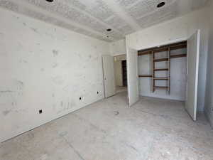 View of unfurnished bedroom