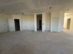 View of unfurnished bedroom