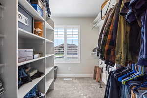 Primary Spacious walk-incloset