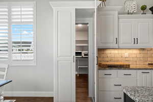 Hidden Walk In Kitchen Pantry