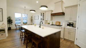 Spacious kitchen