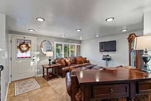 View of upstairs living room