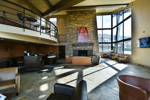 View of community lobby