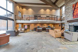 View of community lobby