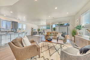 Photo from model home with very similar floor plan.