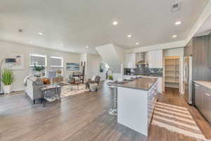 Photo from model home with very similar floor plan.