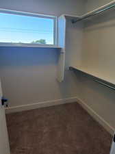 Primary walk-in closet