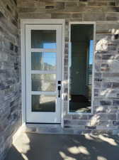 Front porch entry