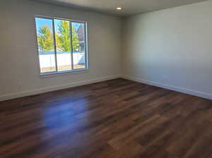 Bonus room off of living and dining area