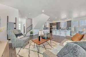 Photo from model home with very similar floor plan.