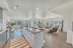 Photo from model home with very similar floor plan.