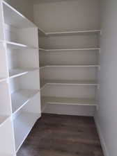 Kitchen walk-in pantry