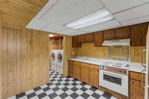 Basement Kitchen and Laundry for rental opportunites