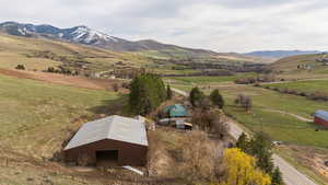 View from behind arena toward the house.