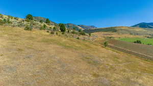 View of mountain feature featuring a rural view