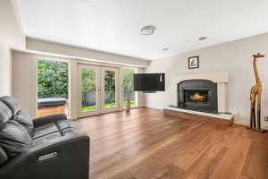 Family Room with Fireplace