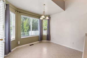 Breakfast Nook Overlooking Back Yard