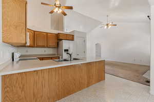 Kitchen Looking into Great Room