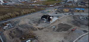 Aerial overview of property's location