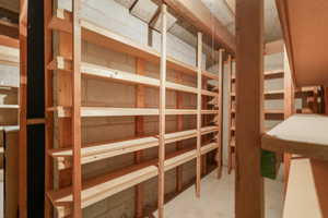 View of storage room