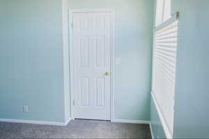 2nd. bedroom walking closet door