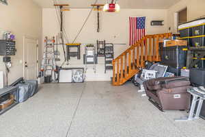 Extra Height, Epoxy flooring, Solution Hook track system for all your tools