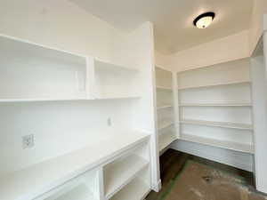 View of storage area