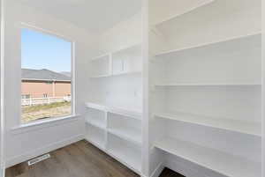 View of storage area